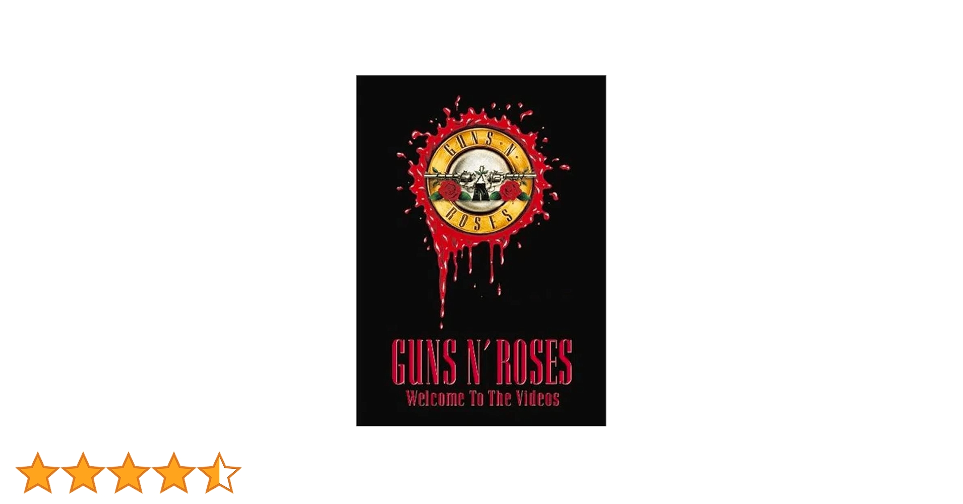 ミュージック DVD:GUNS N' ROSES: Welcome To The Videos Guns N' Roses - Welcome to the Videos: Amazon.ca: Guns N